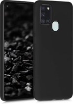 Shieldcase Samsung Galaxy A21s siliconen hoesje - zwart