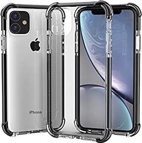 ShieldCase bumper shock case geschikt voor Apple iPhone 11 zwart