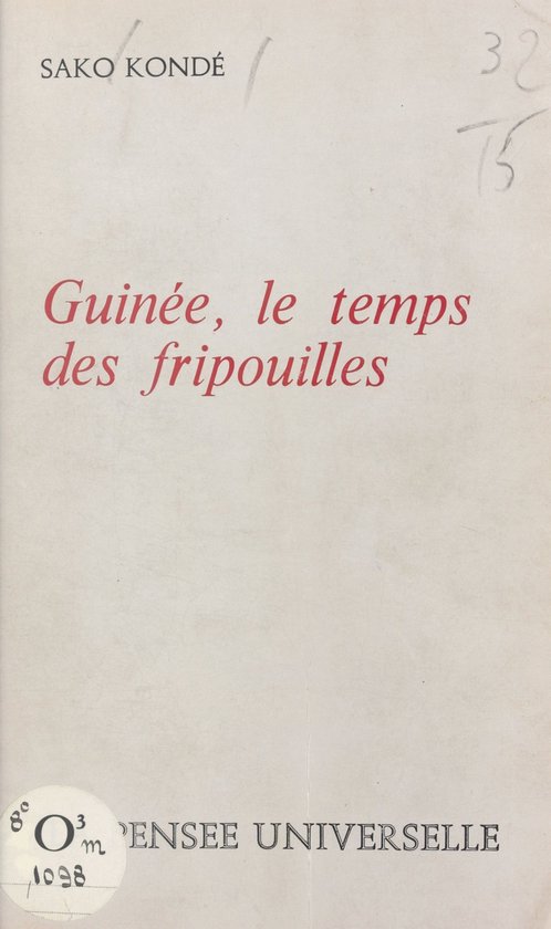 Guinée, le temps des fripouilles - cover