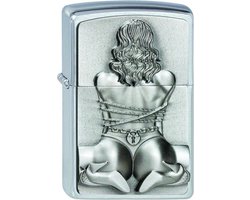 Zippo aansteker Bondage Girl Emblem