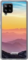 6F hoesje - geschikt voor Samsung Galaxy A42 -  Transparant TPU Case - Golden Hour #ffffff