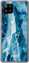 6F hoesje - geschikt voor Samsung Galaxy A42 -  Transparant TPU Case - Cracked Ice #ffffff