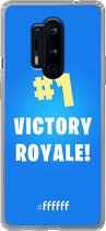 6F hoesje - geschikt voor OnePlus 8 Pro - Transparant TPU Case - Battle Royale - Victory Royale #ffffff