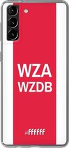 6F hoesje - geschikt voor Samsung Galaxy S21 -  Transparant TPU Case - AFC Ajax - WZAWZDB #ffffff