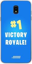 Samsung Galaxy J7 (2018) Hoesje Transparant TPU Case - Fortnite - Victory Royale #ffffff