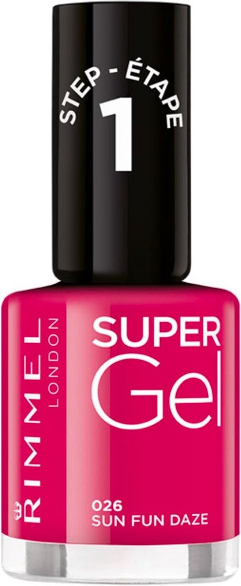 Goedkoopste Rimmel SuperGel Nail Polish Lacquer 12 ML
