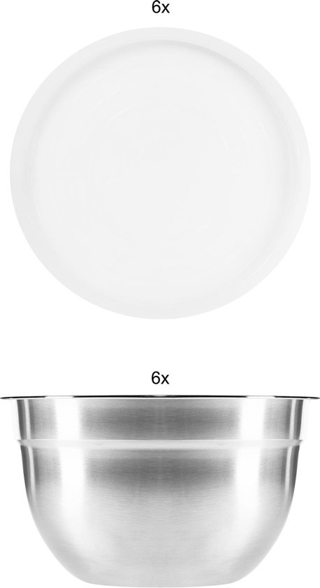 Pyrex Prep & Store Beslagkom met Deksel 1,1L (17cm