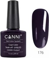 Canni - Gel nagellak - Gellak - Gelpolish - Gel Polish - UV & LED - Aubergine (176)