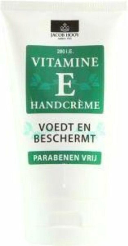 Dor Charmant automaat Jacob Hooy Vitamine E Creme Tube 150 ml | bol.com
