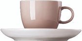 Rosenthal Thomas Sunny Day thee/koffie kop en schotel Powder Rose