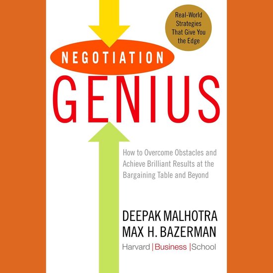 Negotiation Genius - cover