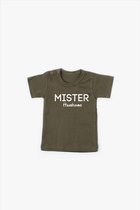 Mister Handsome T-shirt Army – maat 98