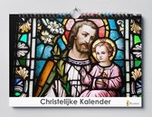 Christelijke verjaardagskalender 35x24cm | Wandkalender | Geloofsovertuiging Kalender
