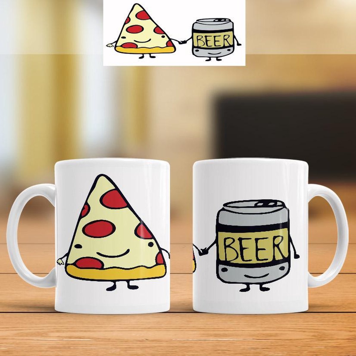 Mok Best friends Pizza en Beer