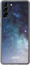 6F hoesje - geschikt voor Samsung Galaxy S21 Plus -  Transparant TPU Case - Milky Way #ffffff