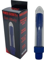 Oldtimer Bestseller Classics vibrator - Power Escorts - Hot Cindy - Warm / Koud optie - Multiple Vibrations - Blauw - Gekleurde Box - BR239