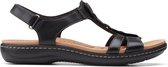 Clarks Laurieann Kay - Black Leather - Vrouwen - Maat 39