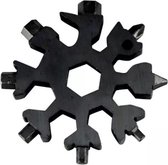 Sneeuwvlok 18-in-1 Multitool - Gereedschap-Ringsleutel - Inbussleutel - Flesopener - Sinterklaas cadeau - Cadeau Tip - Kerstcadeau