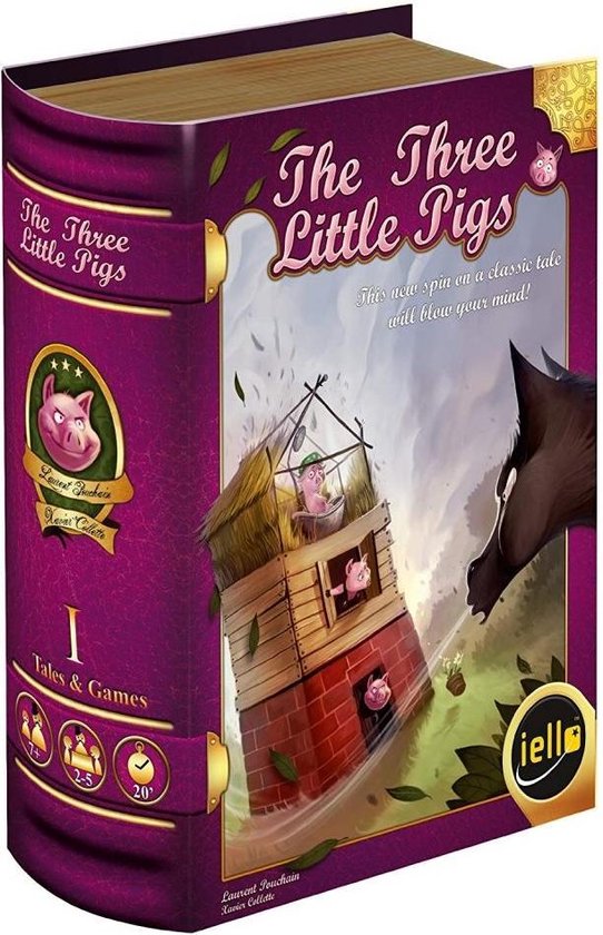 Afbeelding van het spel Asmodee Tales & Games Three Little Pigs - EN