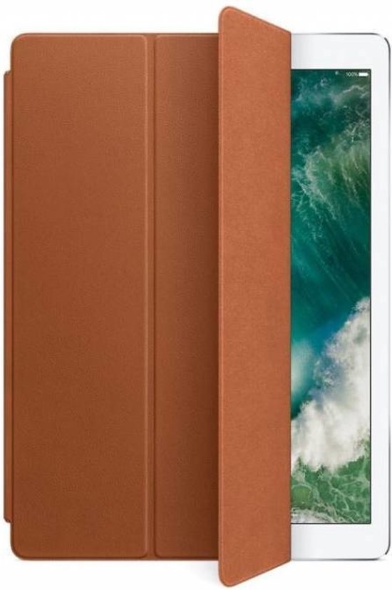 Apple Leather Smart Cover iPad Pro 12.9 tablethoes Bruin