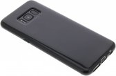 Softcase Backcover Samsung Galaxy S8 hoesje - Zwart