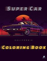 Super Car Coloring Book