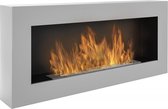 Witte Biohaard BOX 90 x 40 CM Bioethanolhaarden.com