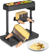 Appenzell XL raclette met grill 600W thermostaat 2 kaasdragers
