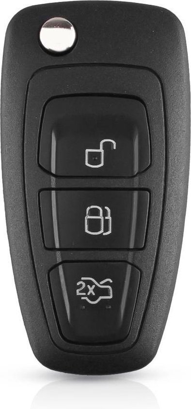 Autosleutel 3 Knoppen HU101BRS8 geschikt voor Ford sleutel Focus / Ford Galaxy / Ford S Max / Ford Tourneo / Ford Transit / ford sleutel afstandbediening. - Merkloos