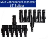 KD | MC4 Zonnepaneel Connector 6T Splitter | Parallel verbinding (paar)