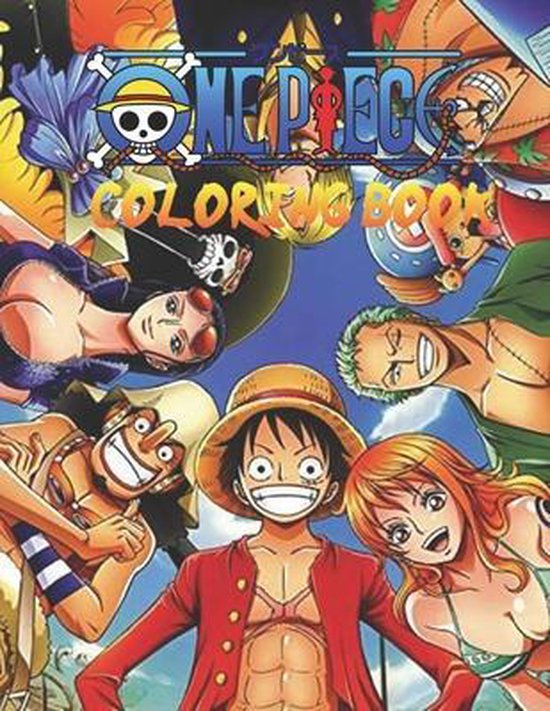 One Piece Coloring Book Eiichiro Odo Boeken Bol Com