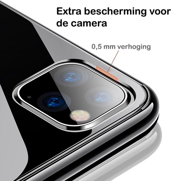 Coque arrière en Siliconen iPhone 11 Pro Shock Hoes - PACK 2