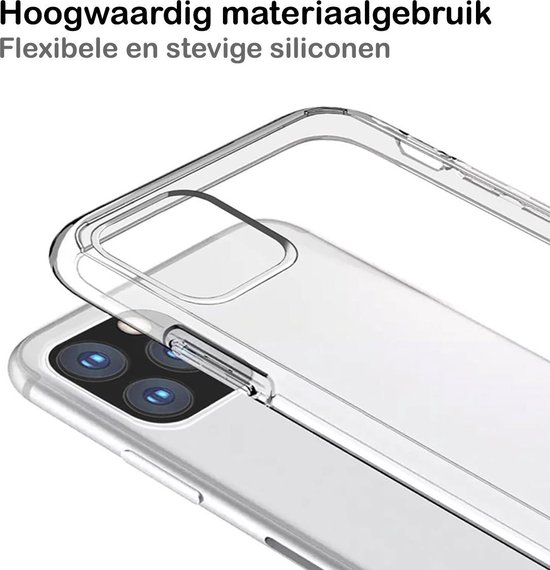 Coque arrière en Siliconen iPhone 11 Pro Shock Hoes - PACK 2