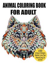 Animal Coloring Book For Adult