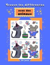 Trouve les differences avec des animaux 30 jeux