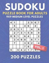 Sudoku - Medium Level Puzzle Book For Adults