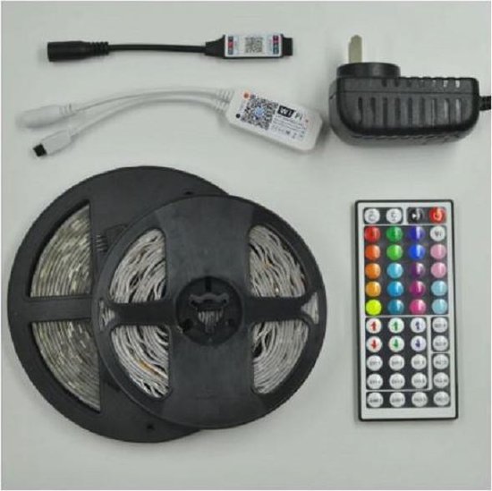 Led Strips Verlichting Bluetooth Iuces Rgb 5050 Smd 2835 Flexibele Lamp Tape Lint Diode DC12V 5M 10M 15M 20M - Merkloos