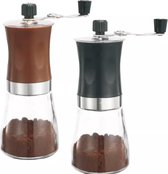 Doffee handmatige koffiemolen bonenmaler kruiden molen koffiemaler coffee grinder keramische koffiemolen handkoffiemolen  verse koffie zwart