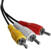 AV / TV-kabel voor Super Nintendo, N64 Gamecube, 1,8 m Eaxus