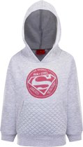 Jongens Superman Hoodie - DC Comics - Grijs - Maat 116 / 6 jaar