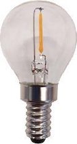 Reserve kogellamp LED - E12 - 0,5W - extra warmwit