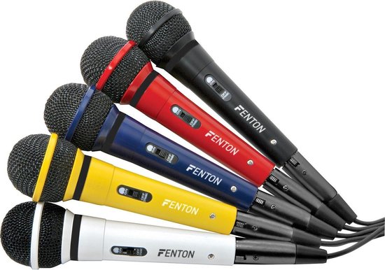 binnenkort uitblinken Subjectief Fenton Set Van 5 Microfoons | bol.com