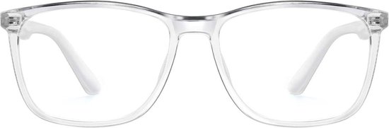 LC Eyewear Computerbril - Blauw Licht Bril - Blue Light Glasses - Beeldschermbril - Unisex - Transparant - Retro
