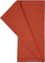 Tafelloper KIRSTEN - Rood - Katoen - 140 x 40 cm – Rechthoek