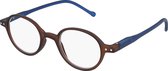 SILAC - BROWN & BLUE - Leesbrillen voor Vrouwen en Mannen - 7500 - Dioptrie +2.25