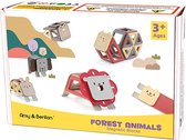 Magnetische Bouwblokken Dierenthema - Amy and Benton - Set 42 stk. - Magneet Speelgoed - Magnetisch Speelgoed - Educatief Speelgoed - Dieren - Constructiespeelgoed - Bouwspeelgoed