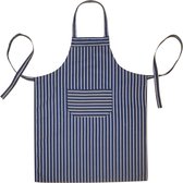 Tabliers de cuisine BBQ - 2 pièces - Rayure bleue 70x100cm | Homéé
