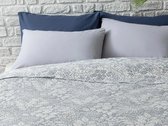 Eliza Double Multi Purpose Bed Cover 200x220 Cm Gray - Eliza dubbele multifunctionele bedovertrek 200x220 cm grijs