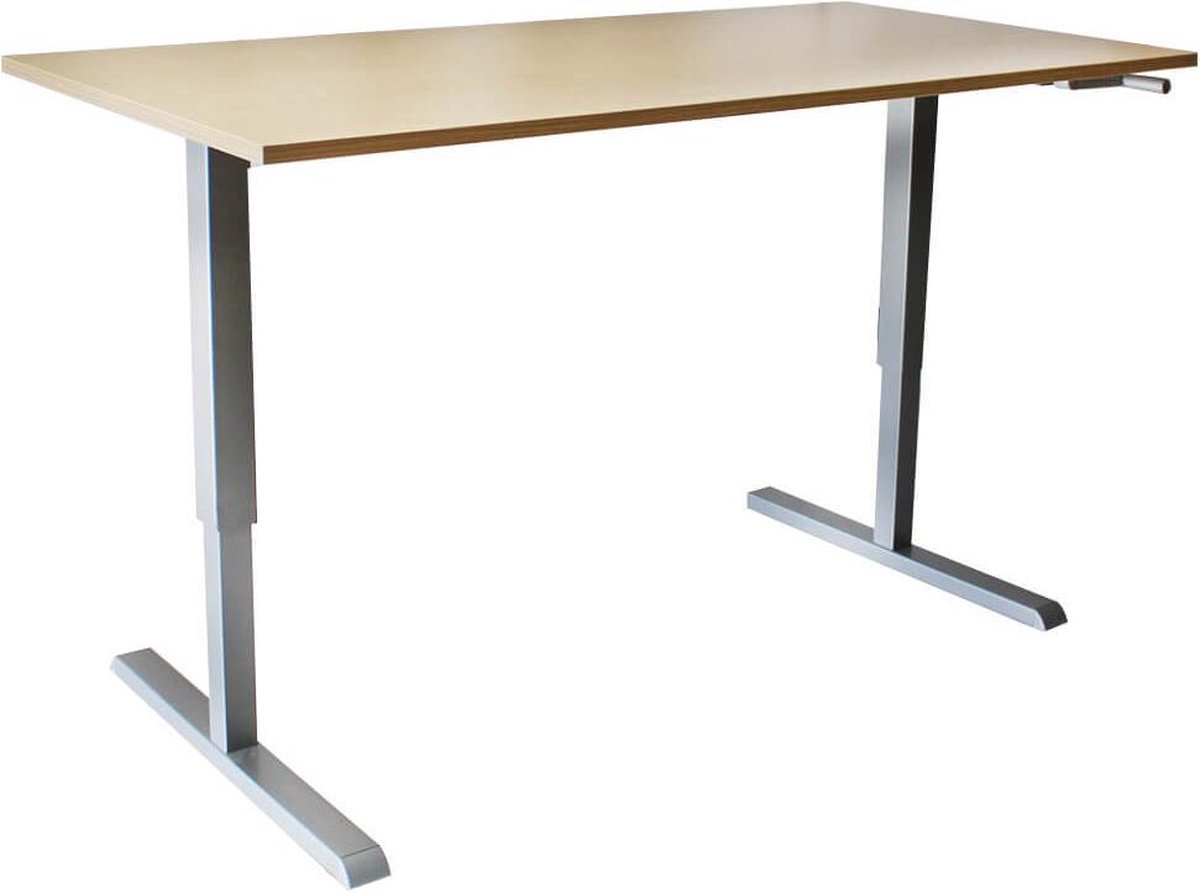 Slinger zit-sta bureau 140 x 80 cm