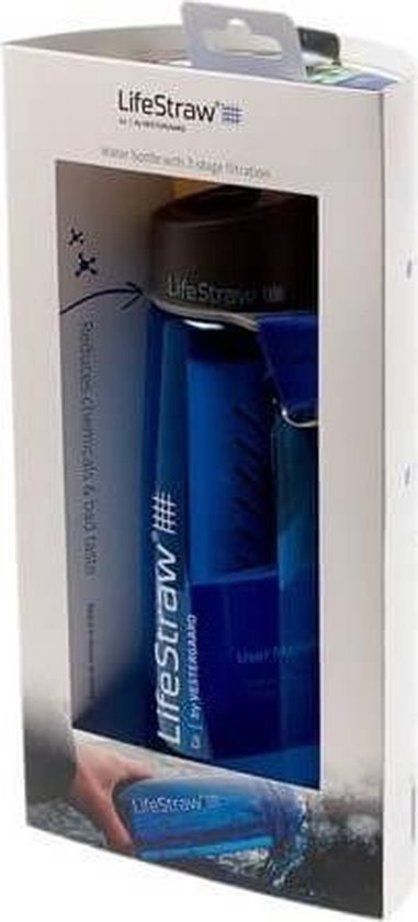 LifeStraw Go bouteille d'eau avec filtre bleu - Knives and tools